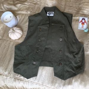 military sleeveless vest 🌾✨